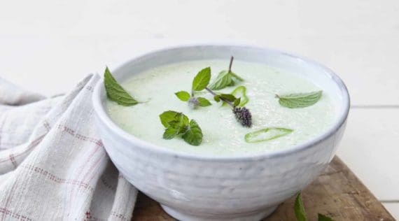 Kalte Gurkensuppe mit dem Thermomix® – Foto: Frauke Antholz