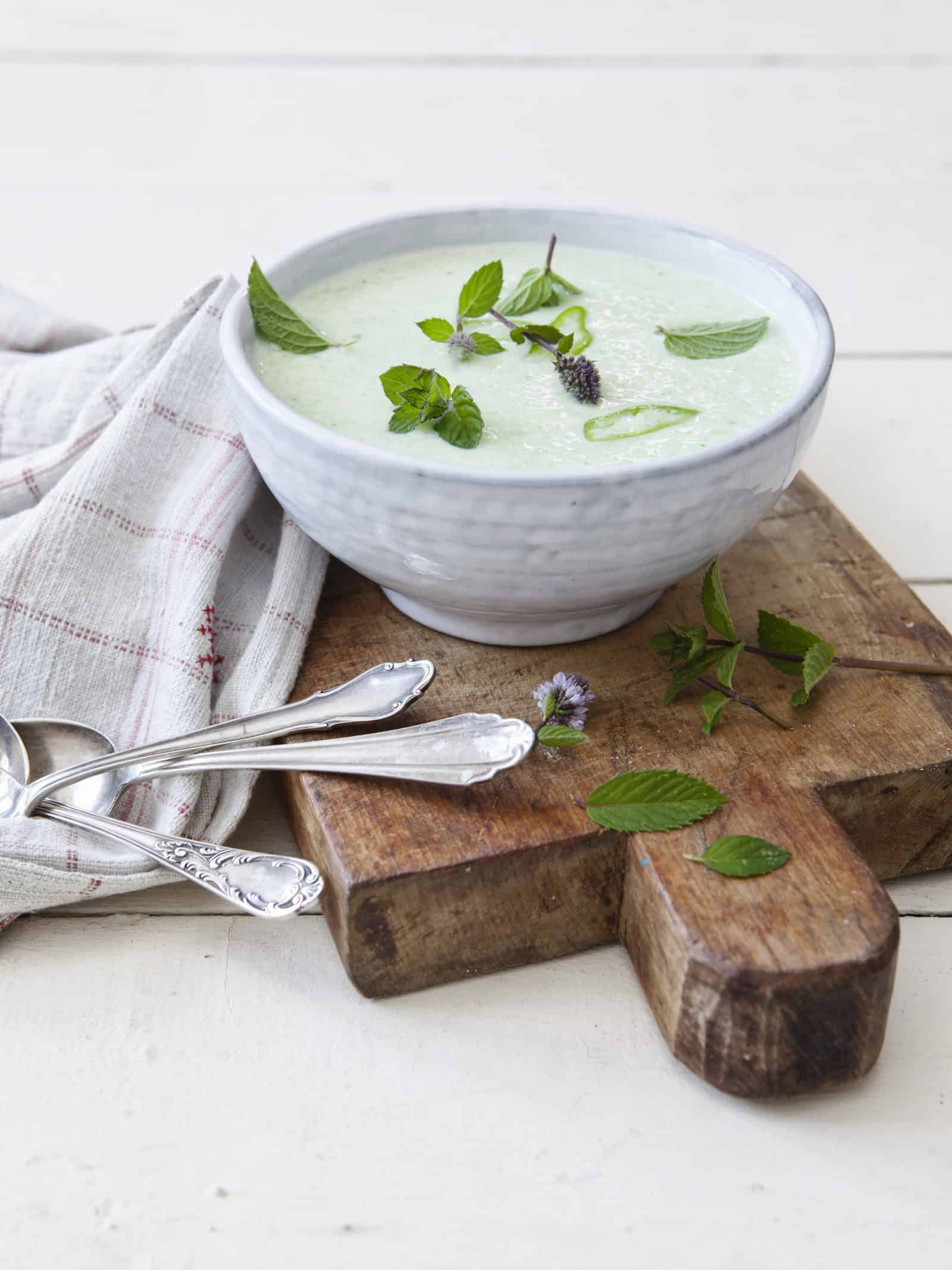 Kalte Gurkensuppe mit dem Thermomix® – Foto: Frauke Antholz