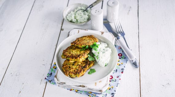 Zucchini-Karotten-Puffer mit dem Thermomix® – Foto: Tina Bumann