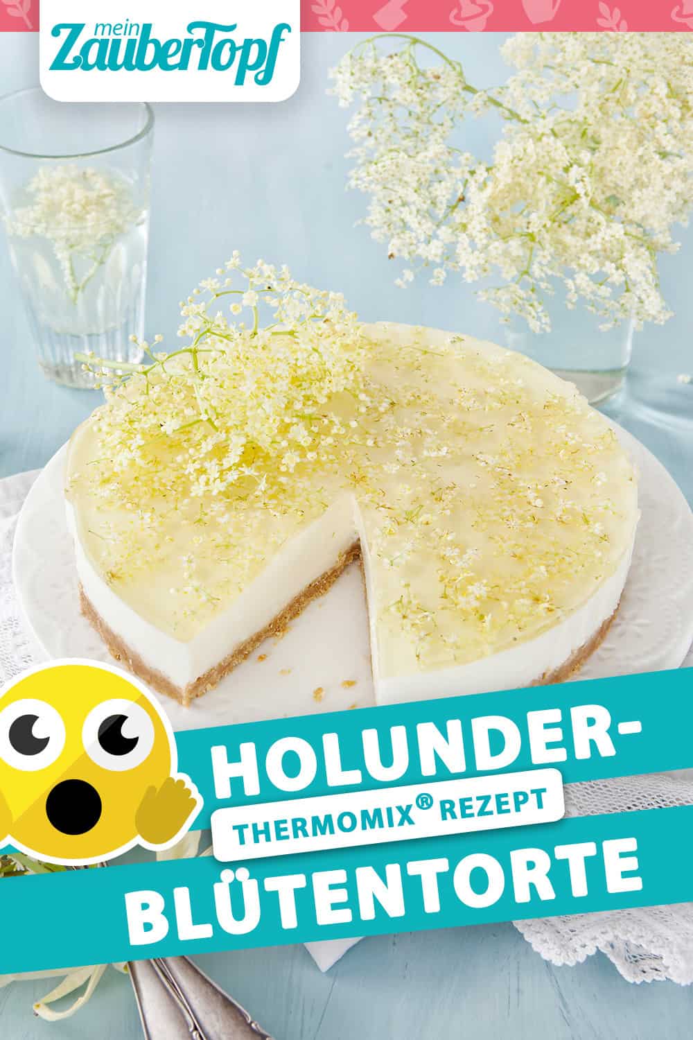 Holunderblütentorte mit Joghurt – Foto: Frauke Antholz