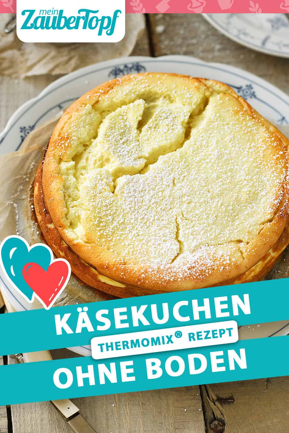 Käsekuchen ohne Boden mit dem Thermomix® – Foto: Frauke Antholz