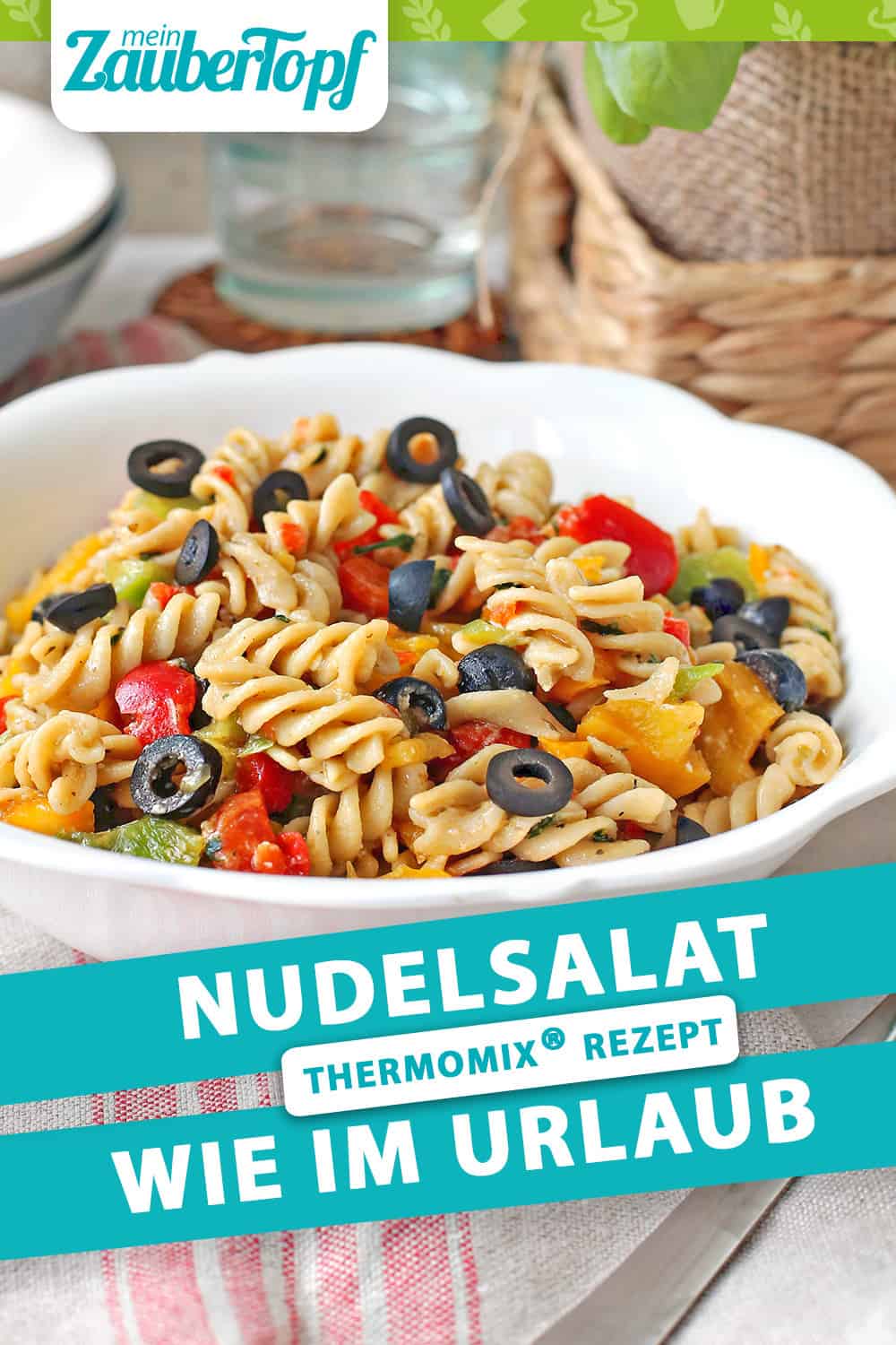 Bunter Nudelsalat mit dem Thermomix®  –Foto: Alexandra Panella