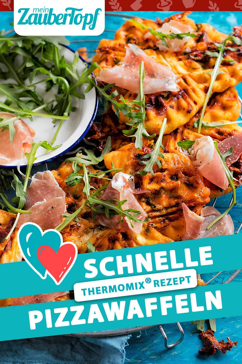 Schnelle Pizzawaffeln mit dem Thermomix® - Foto: Frauke Anholz