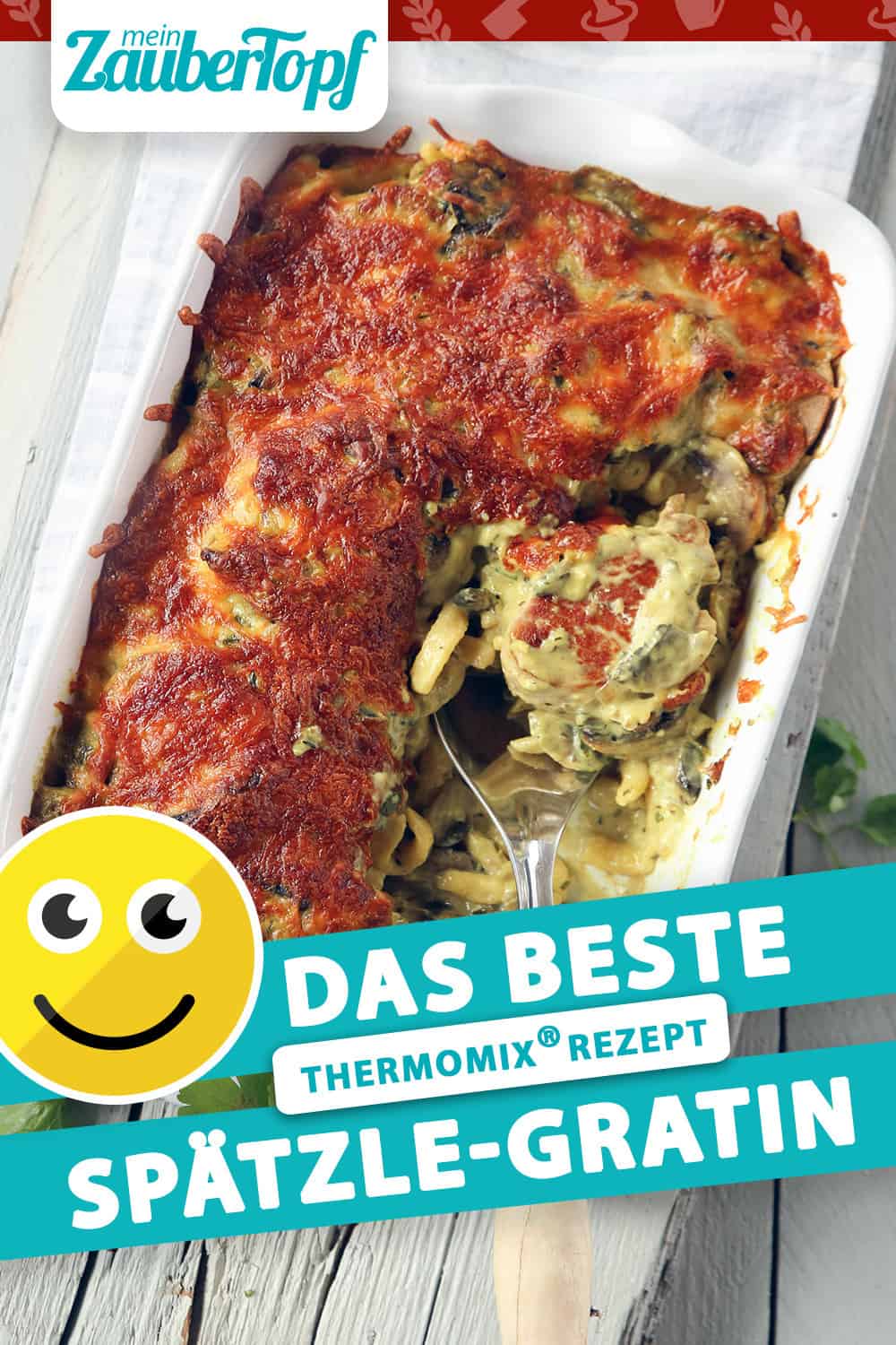 Spätzle-Gratin mit dem Thermomix® – Foto: Alexandra Panella