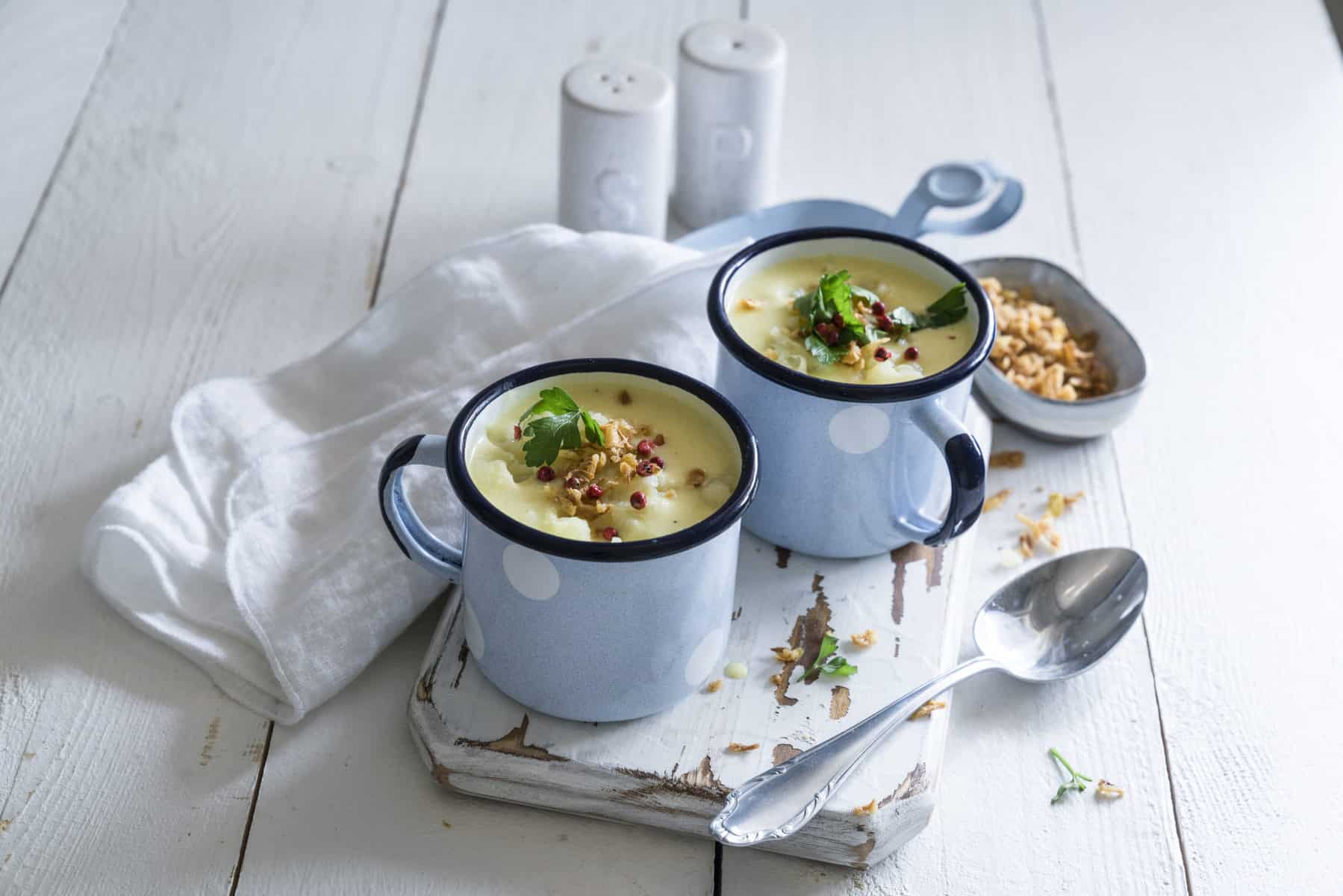 Blumenkohlsuppe mit dem Thermomix® – Foto: Tina Bumann