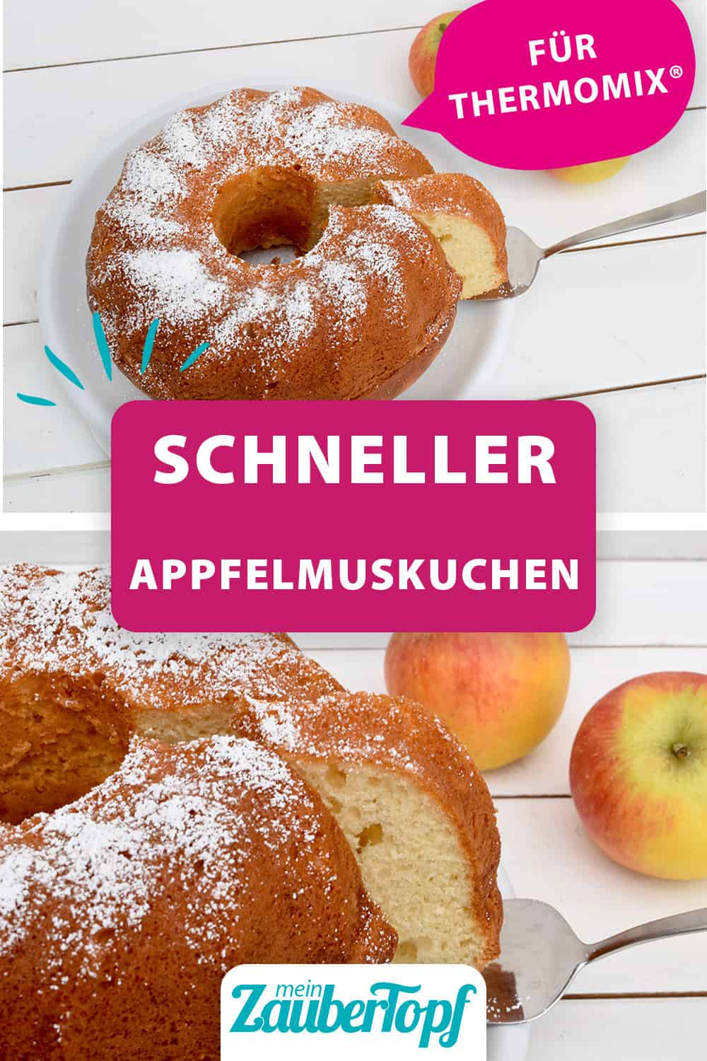 Apfelmuskuchen mit dem Thermomix® – Foto: Nicole Stroschein