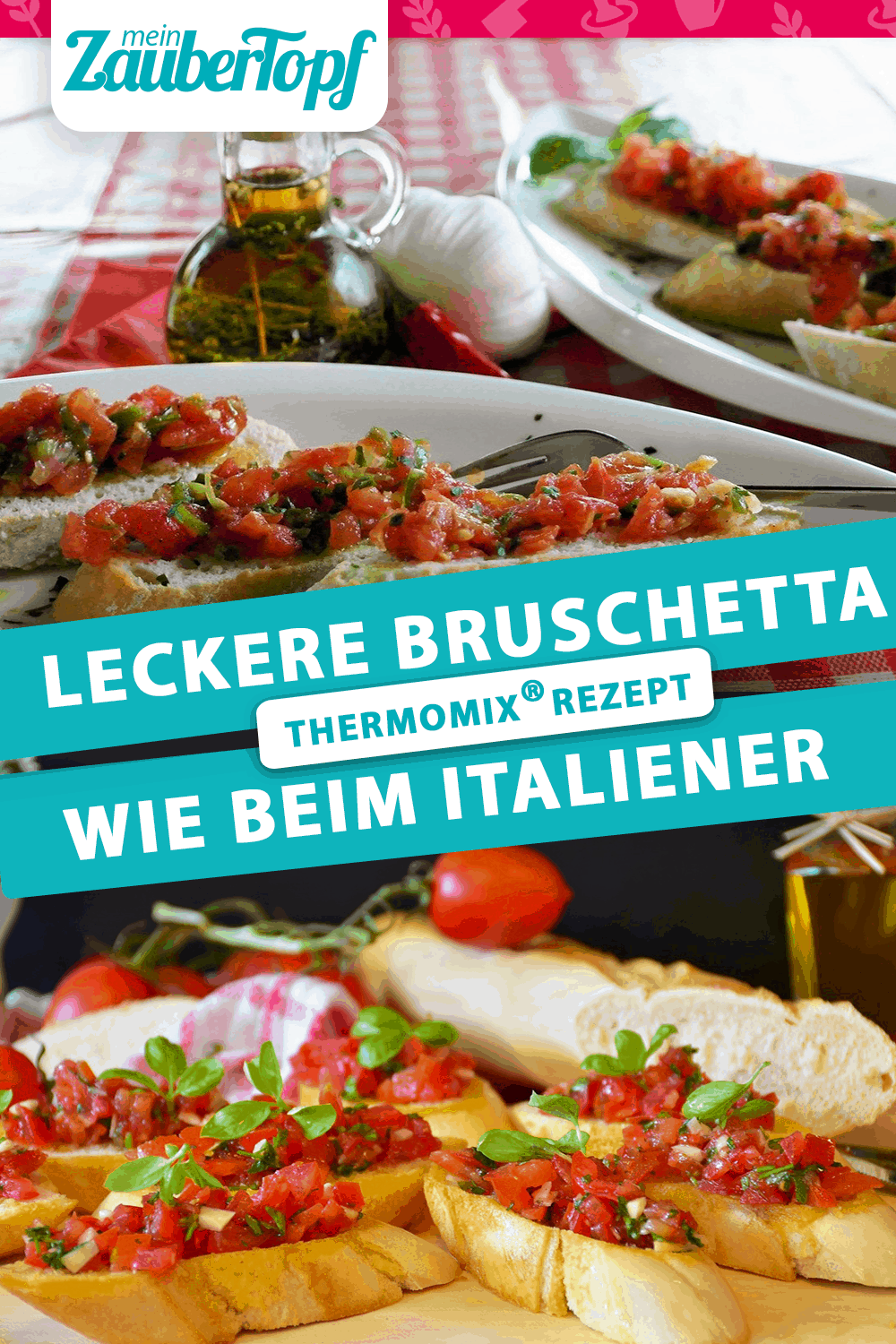 Bruschetta wie beim Italiener mit dem Thermomix® – Foto: Pixabay / RitaE