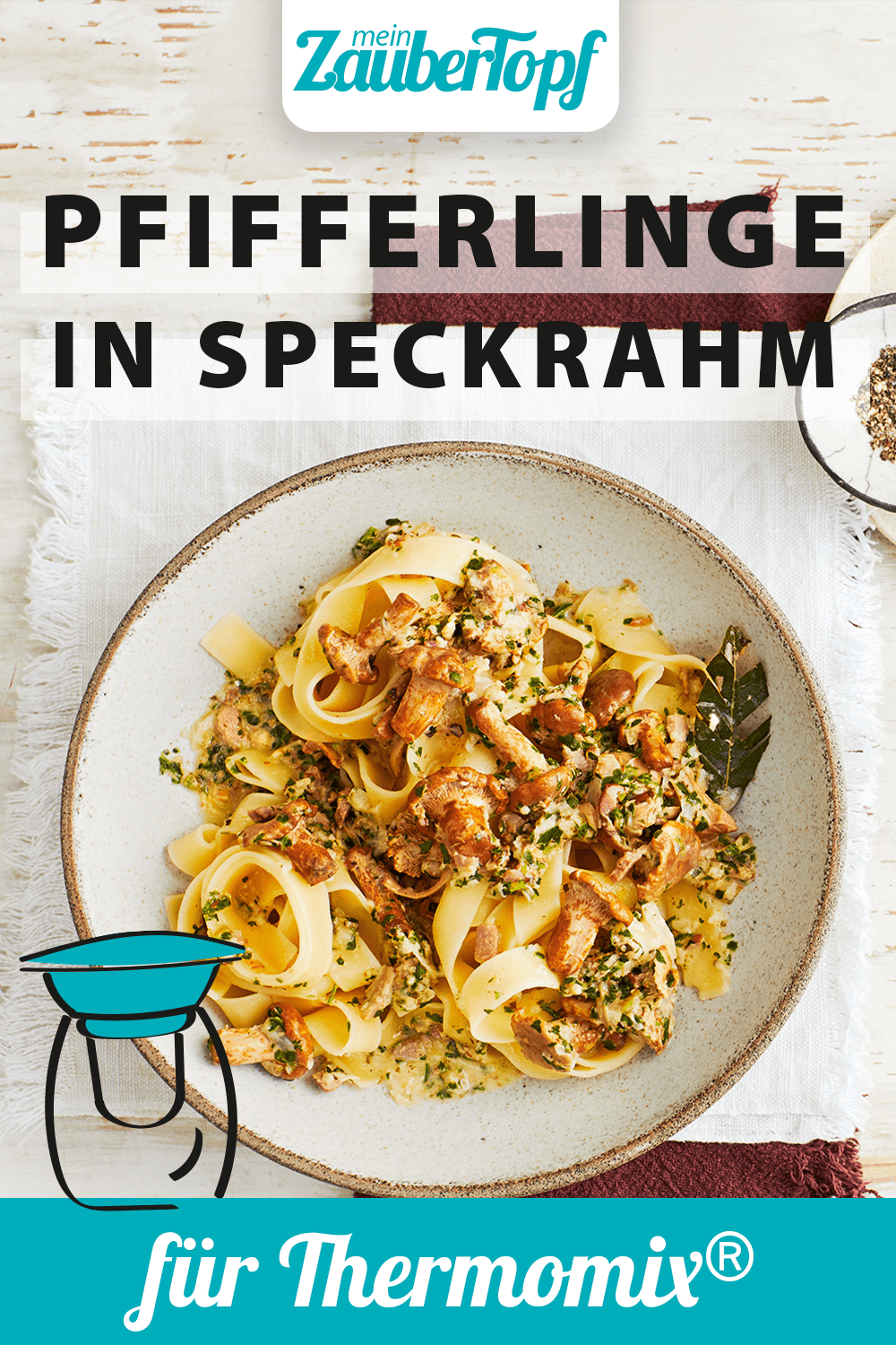 Pfifferlinge in Speckrahm mit dem Thermomix® – Foto: Jorma Gottwald