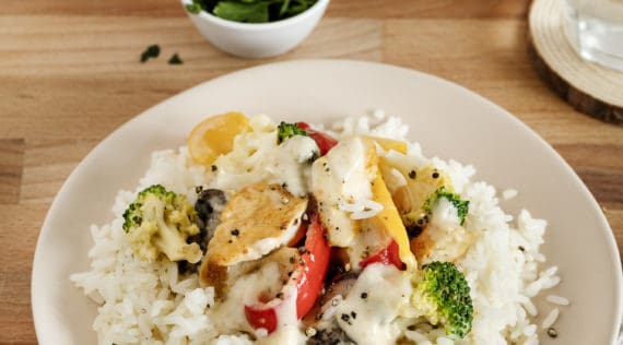 Hähnchen mit Reis und Gemüse mit dem Thermomix® – Foto: Anna Gieseler