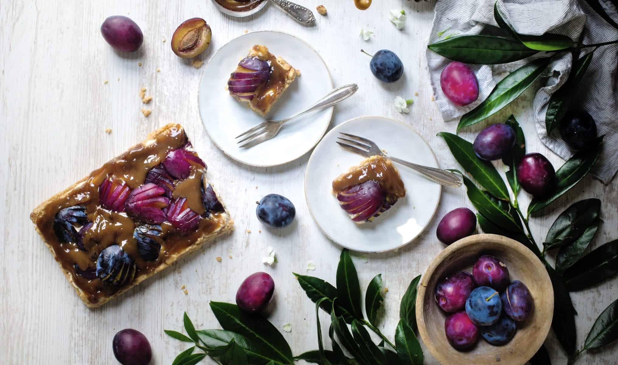 Pflaumentarte ohne Backen – Rezept für den Thermomix®