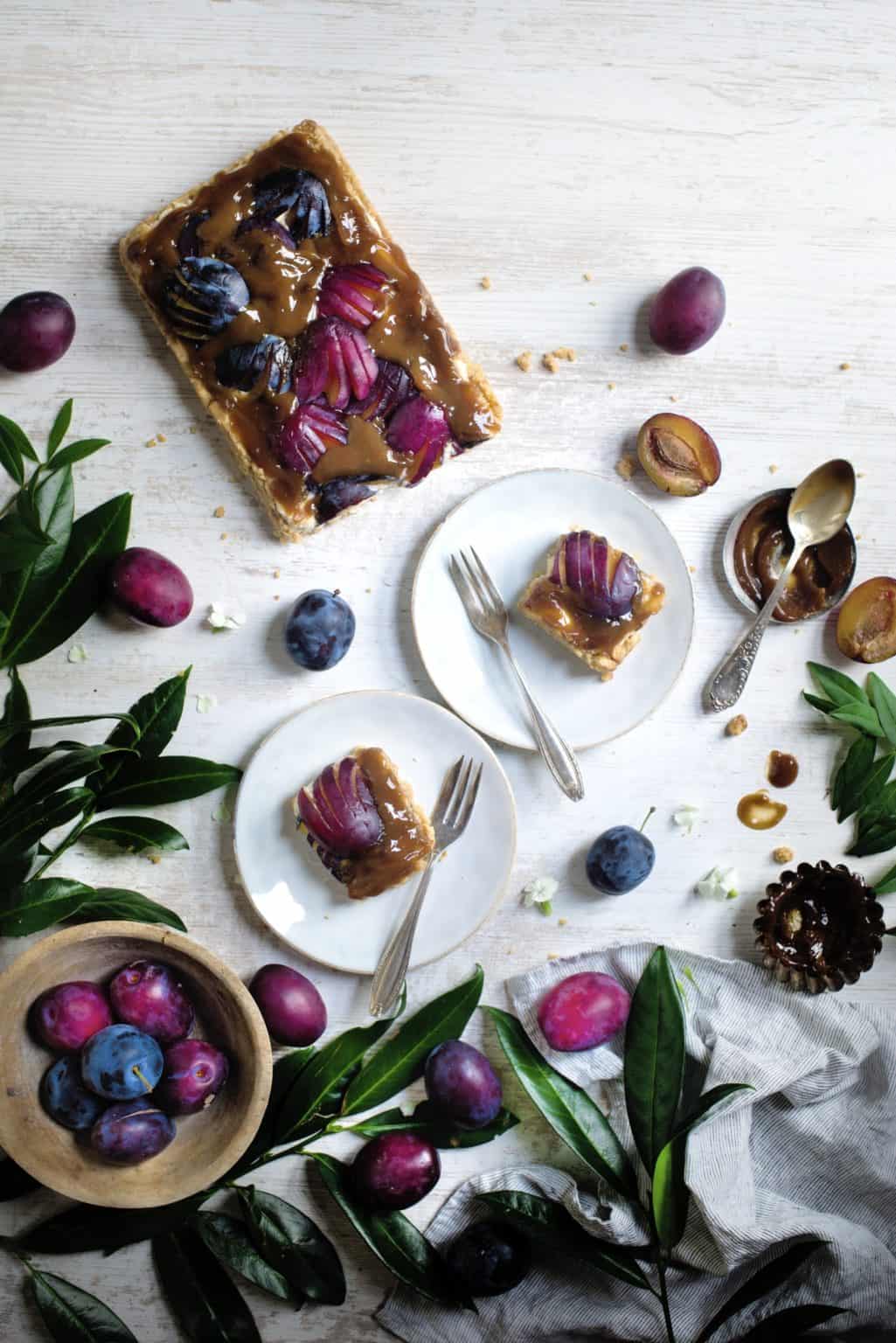 Pflaumentarte ohne Backen – Rezept für den Thermomix®