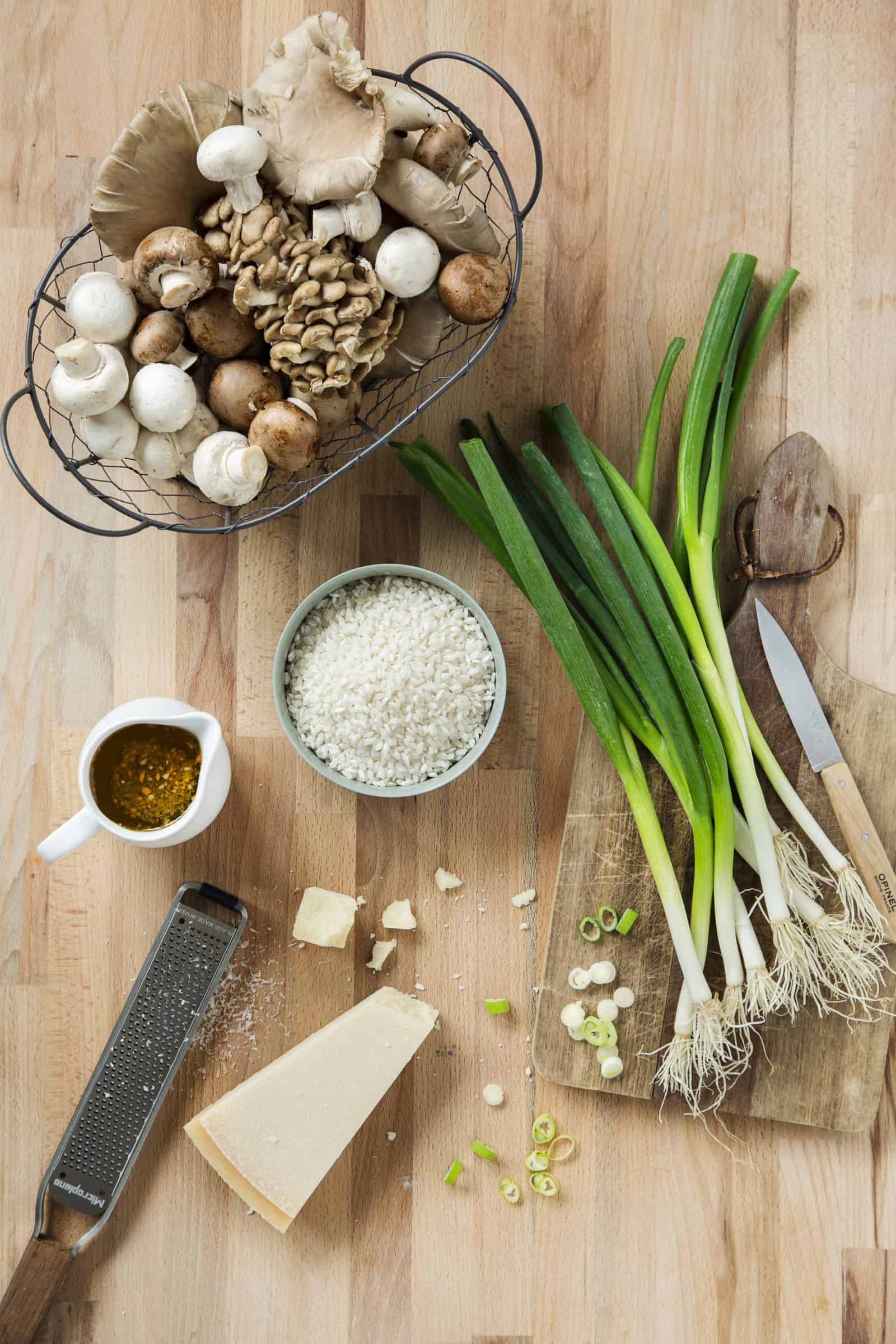 Pilzrisotto mit gebratenen Pilzen mit dem Thermomix® - Foto: Anna Gieseler