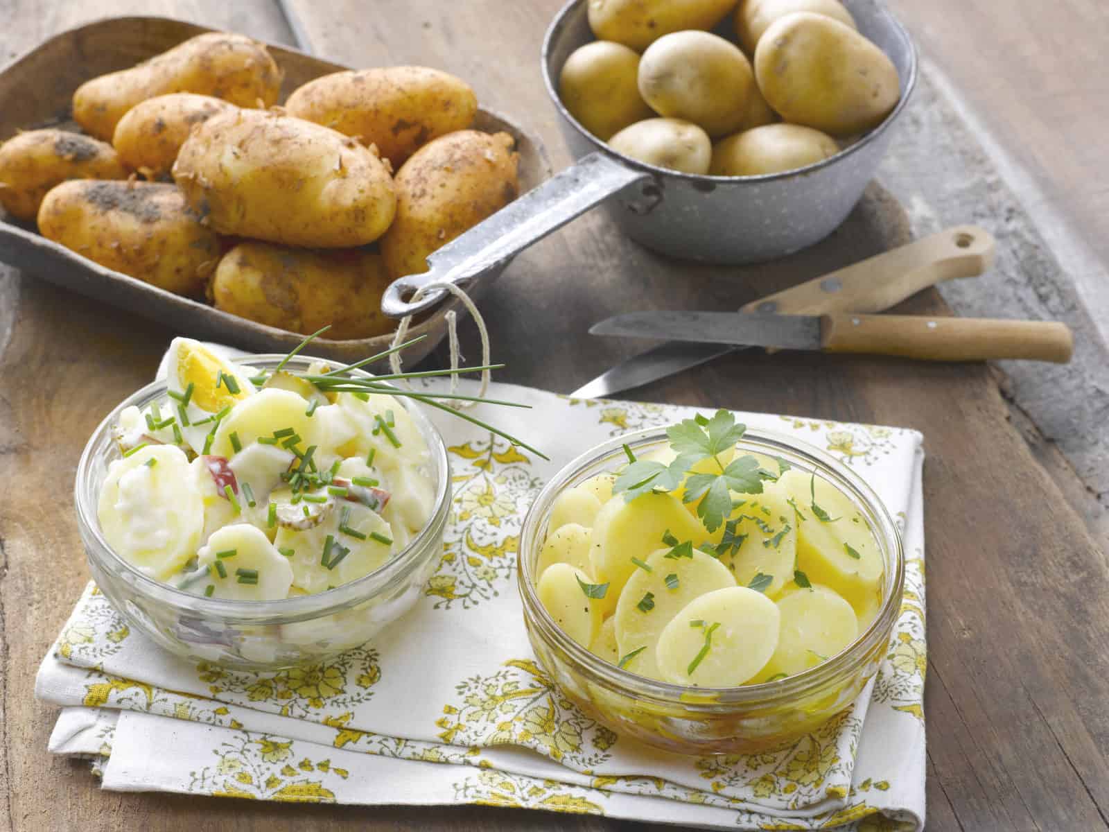 Schwäbischer Kartoffelsalat mit Essig und Öl - Thermomix Rezepte Blogs