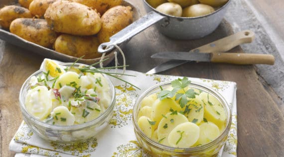 Schwäbischer Kartoffelsalat mit Essig und Öl – Foto: Frauke Antholz