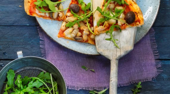 Tortilla-Pizza mit dem Thermomix® – Foto: Frauke Antholz