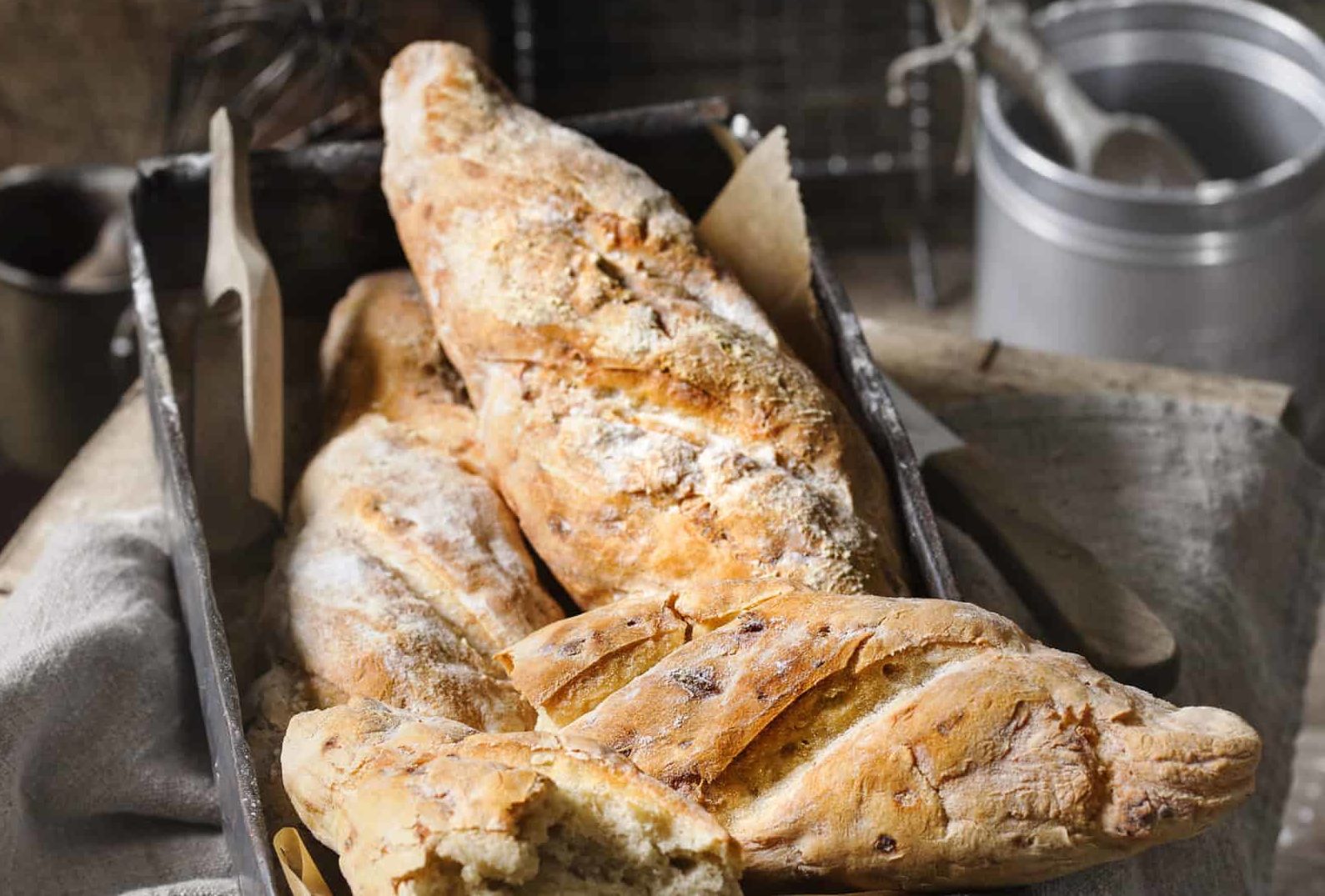 Perfektes Zwiebelbaguette – Rezept für den Thermomix® Perfektes Zwiebelbaguette – Rezept für den Thermomix®