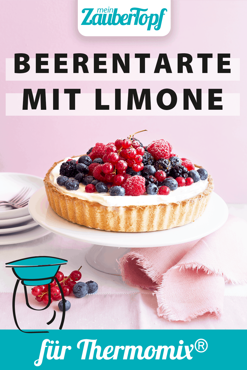 Beerentarte mit dem Thermomix® – Foto: Ira Leoni