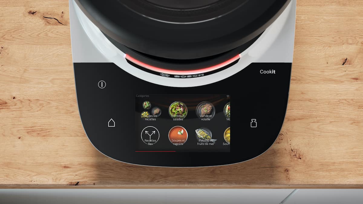 Bosch Cookit Funktionen, das Display