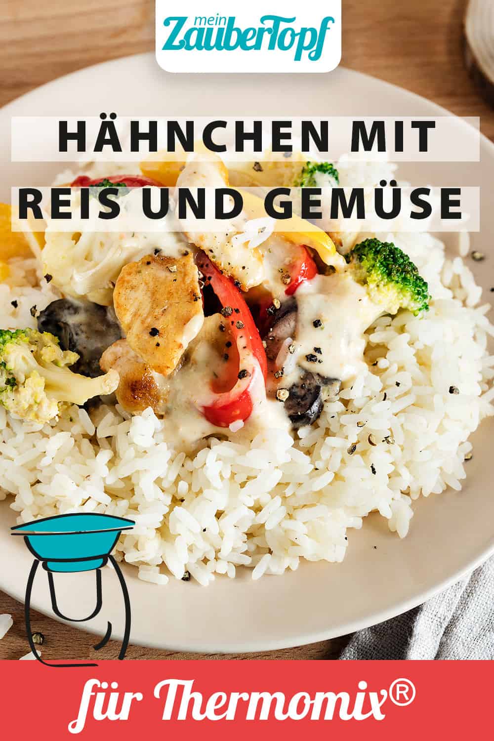 Hähnchen mit Reis und Gemüse mit dem Thermomix® - Foto: Anna Gieseler