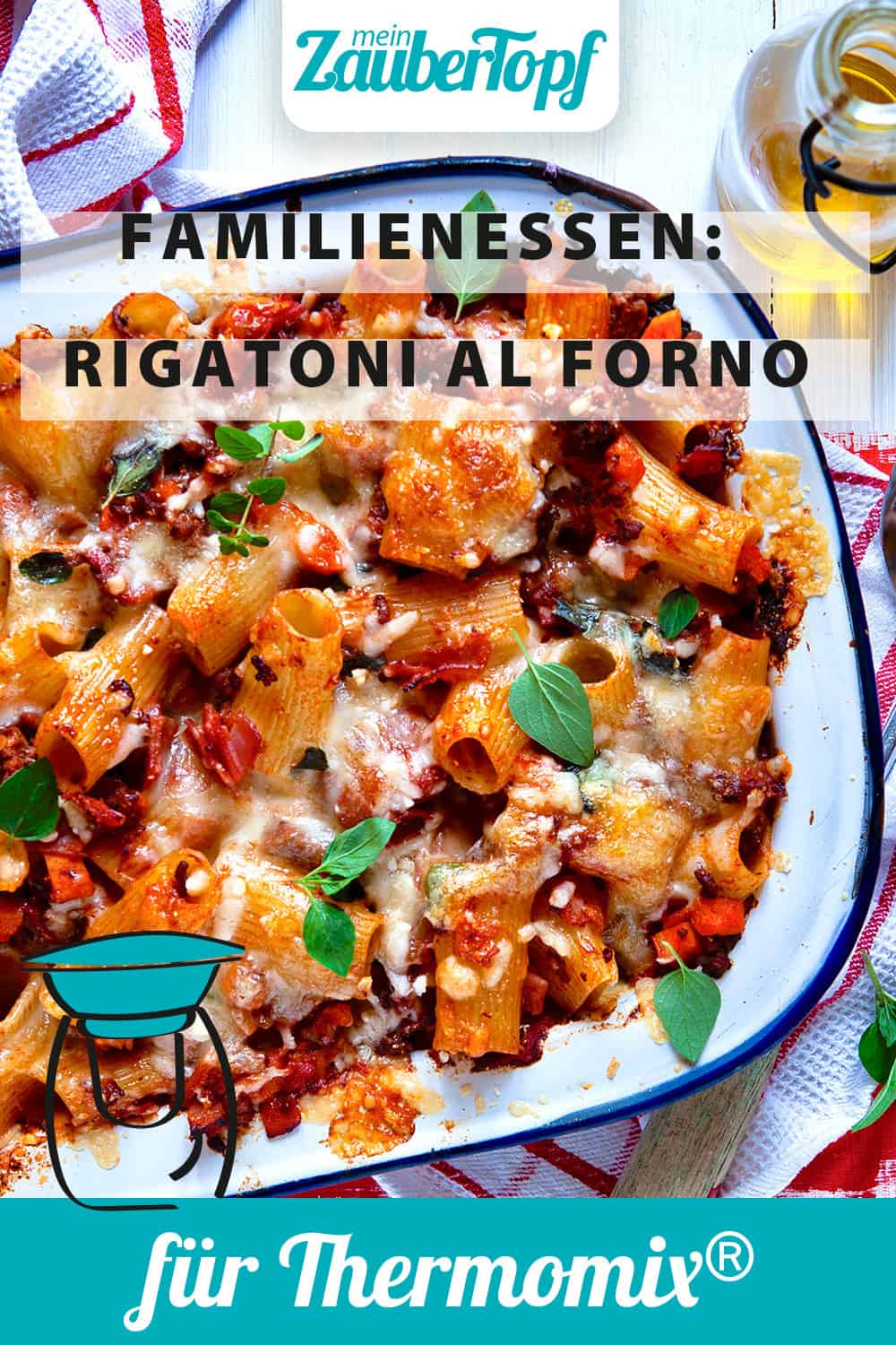 Rigatoni al Forno mit dem Thermomix® - Foto: Annamaria Zinnau