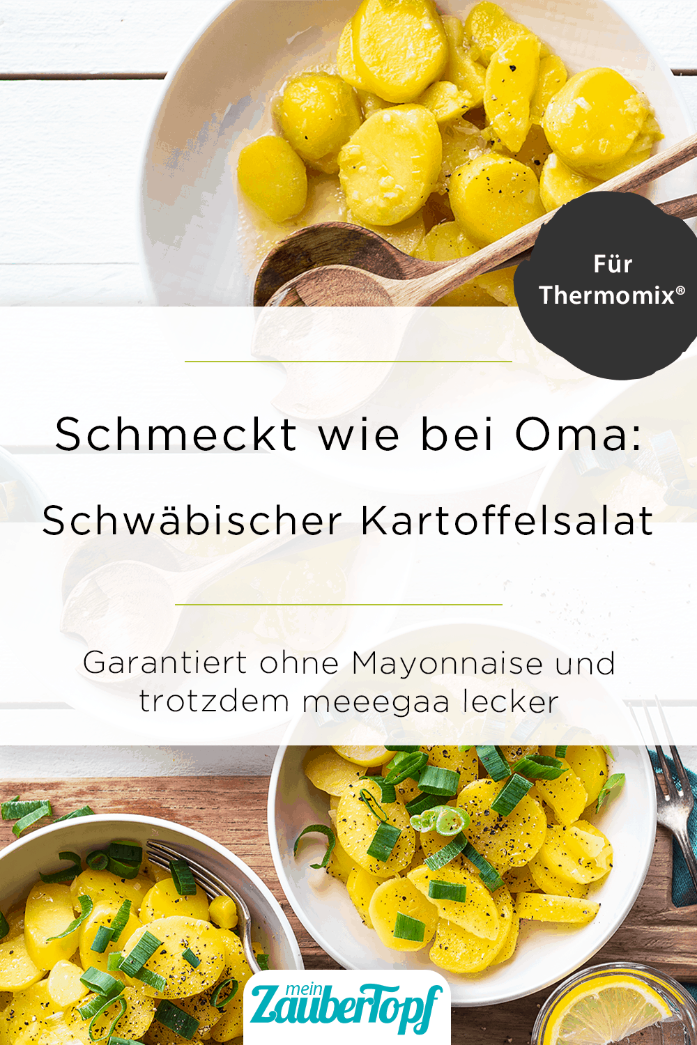 Schwäbischer Kartoffelsalat mit Essig und Öl aus dem Thermomix® – Foto: Anna Gieseler