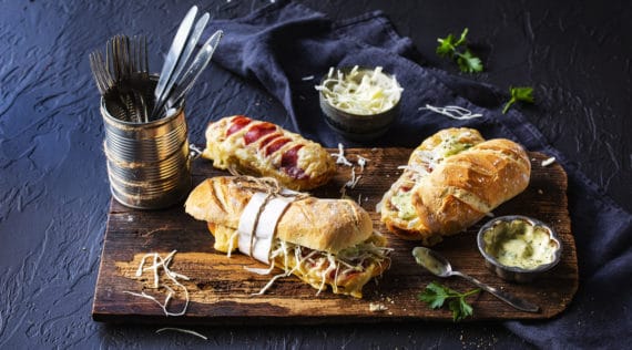 Salami-Käse-Croque mit dem Thermomix® – Foto: Anna Gieseler