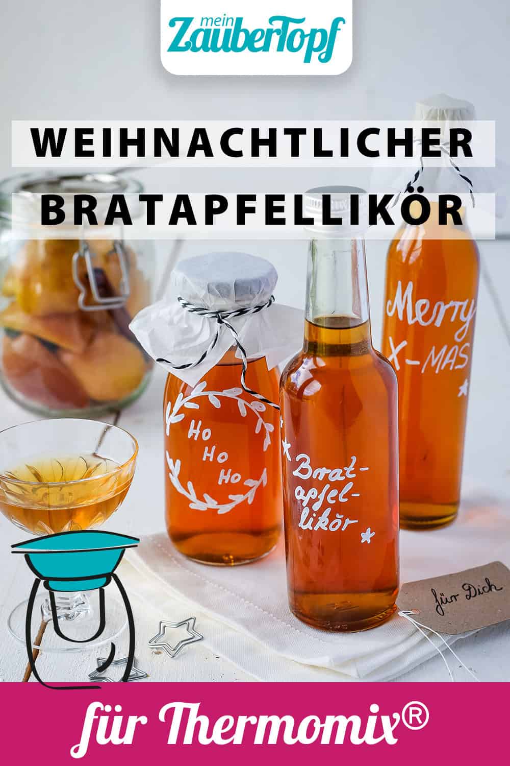 Der perfekte Bratapfellikör – Rezept für den Thermomix®