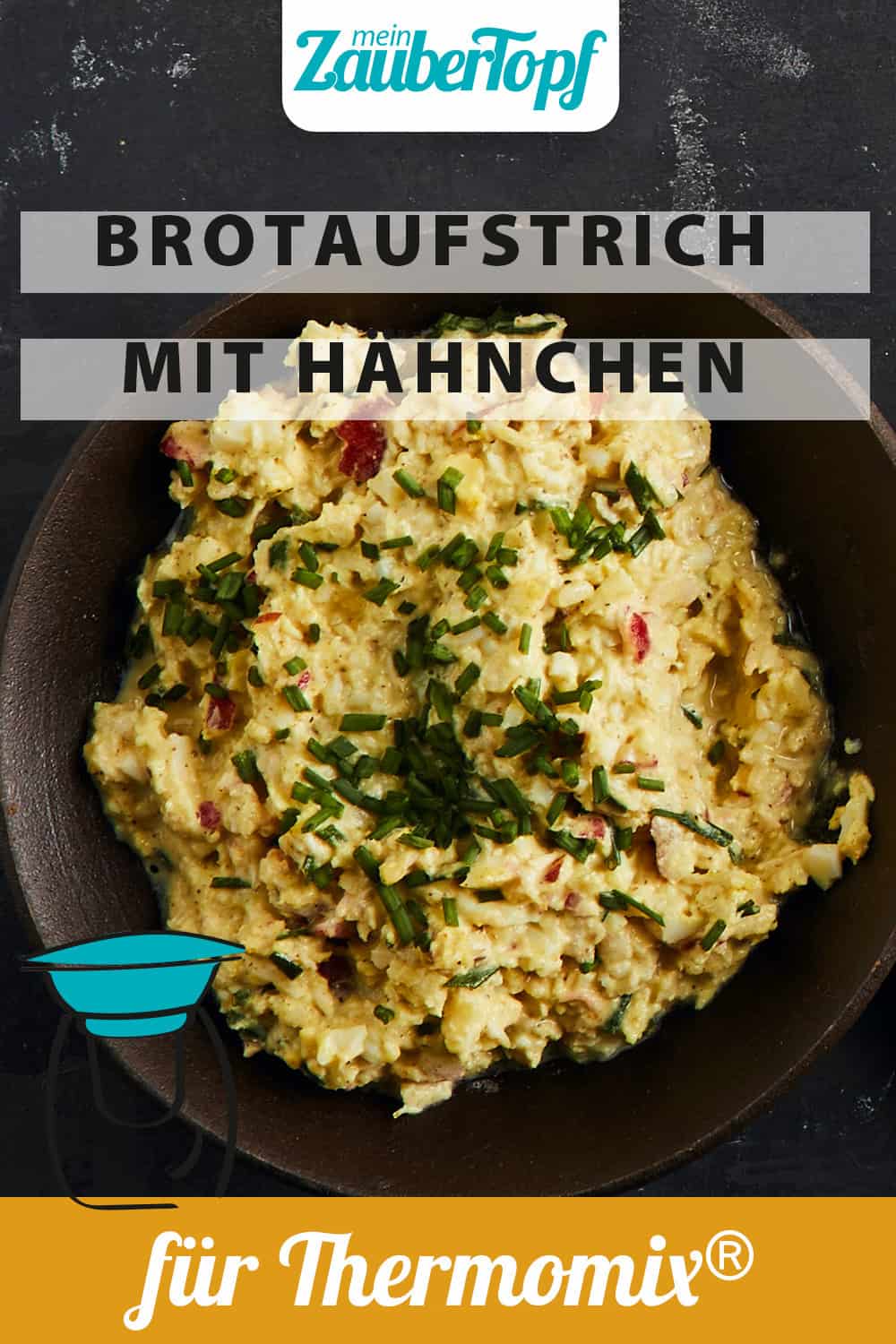 Brotaufstrich mit Hähnchen aus dem Thermomix® - Foto: Jorma Gottwald