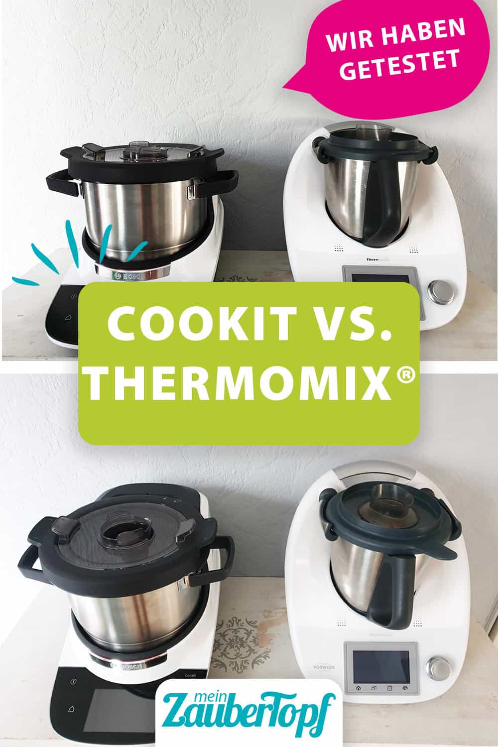 Der Bosch Cookit und der Thermomix® im Test – Foto: Nicole Stroschein