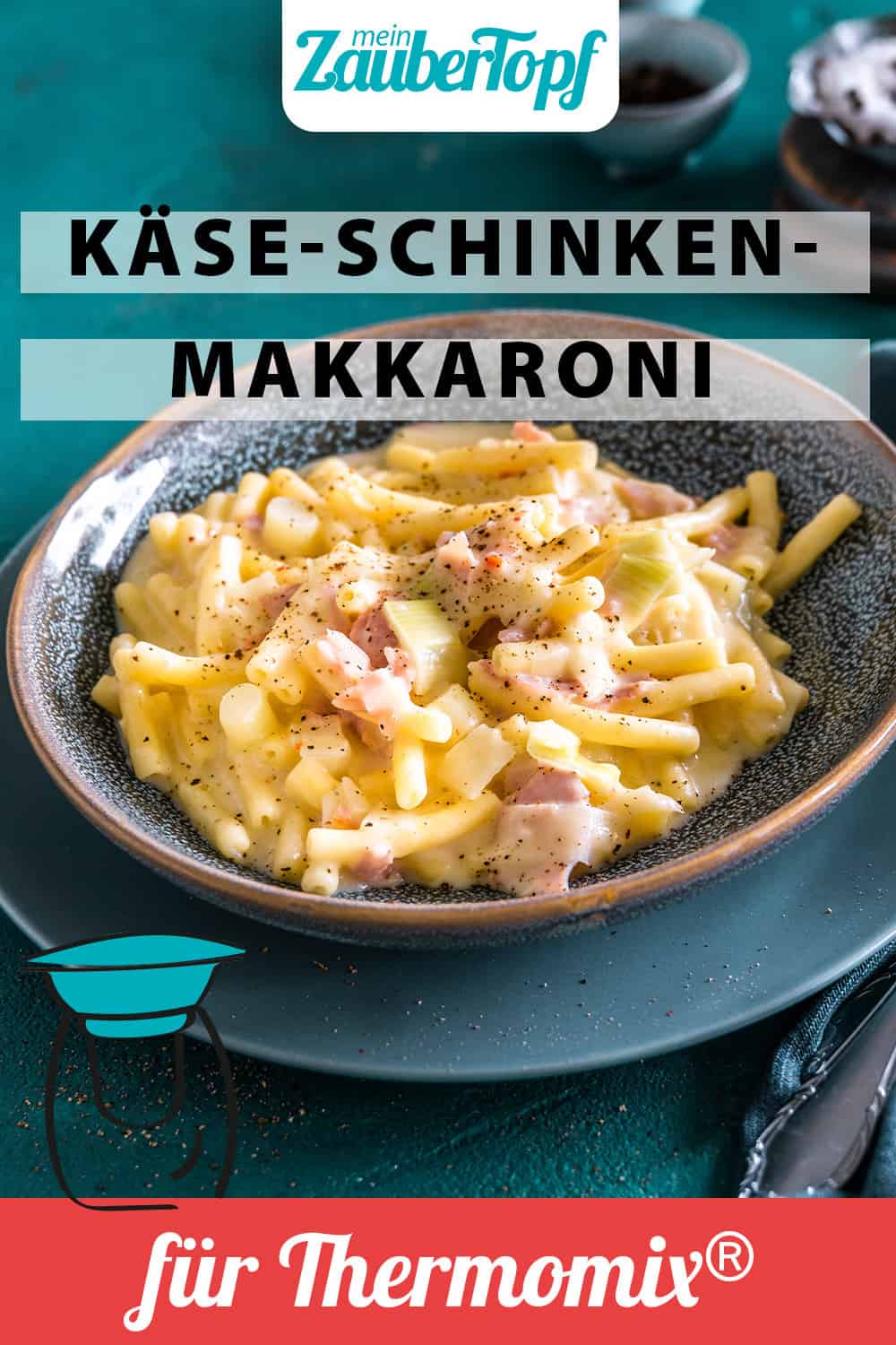 Käse-Schinken-Makkaroni mit Porree aus dem Thermomix® - Foto: Tina Bumann