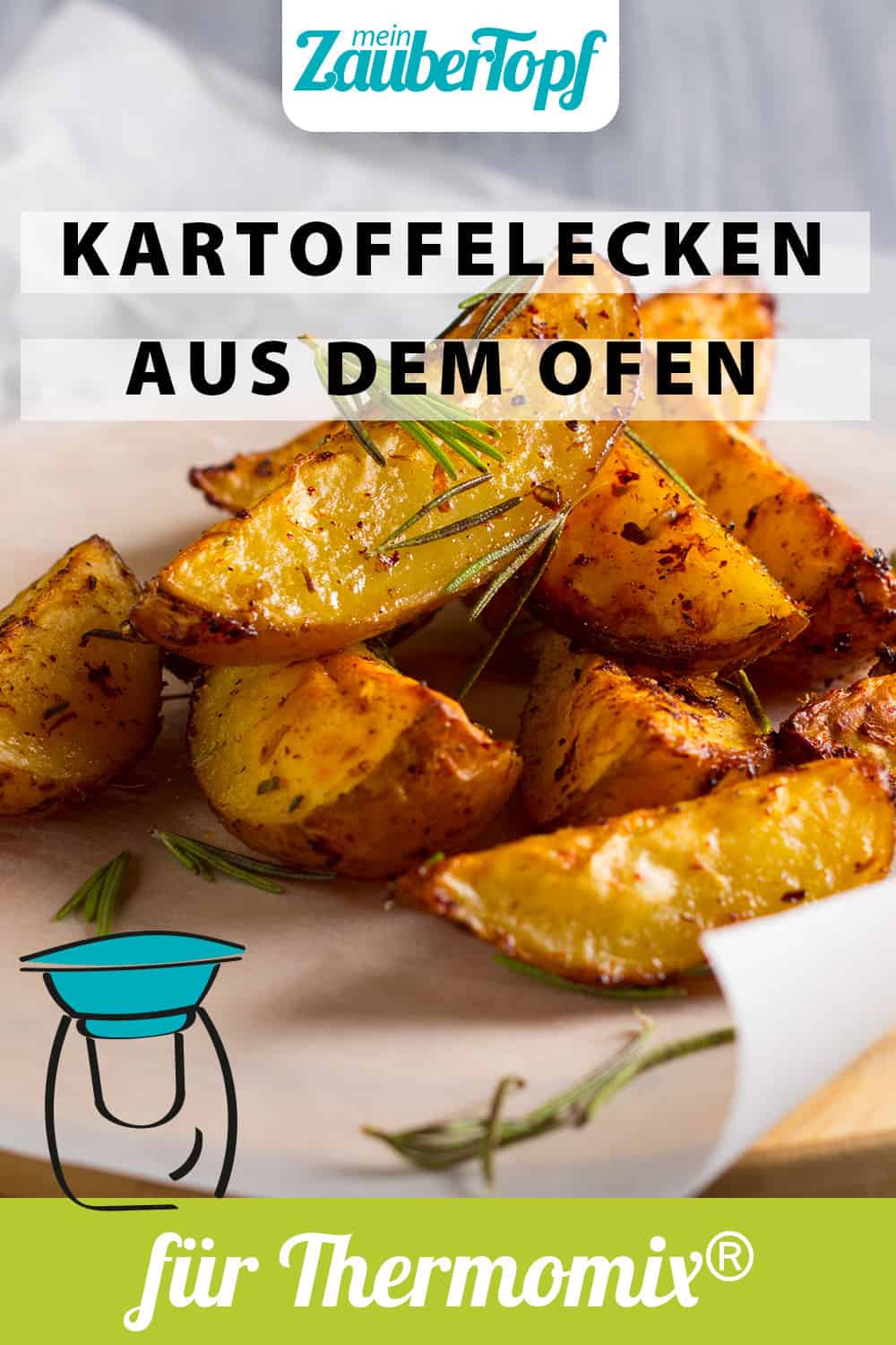 Kartoffelecken vom Grill oder aus dem Ofen mit dem Thermomix® - Foto: gettyimages/strelov