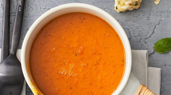 Kürbis-Tomaten-Suppe – Rezept für den Thermomix®