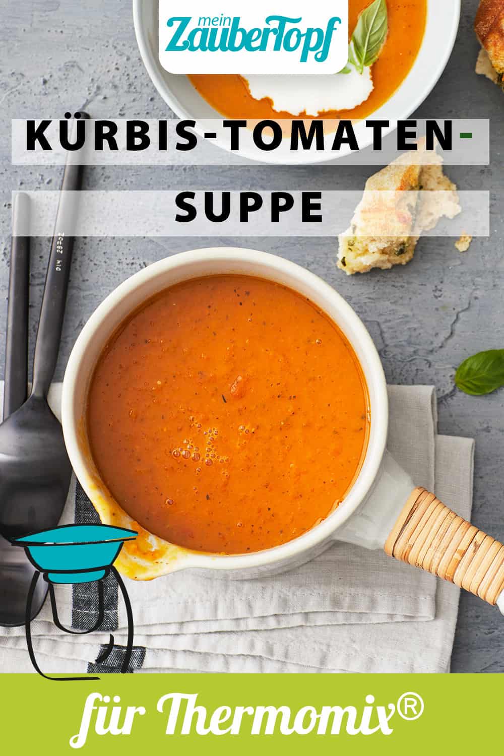 Kürbis-Tomaten-Suppe aus dem Thermomix® – Foto: Jorma Gottwald