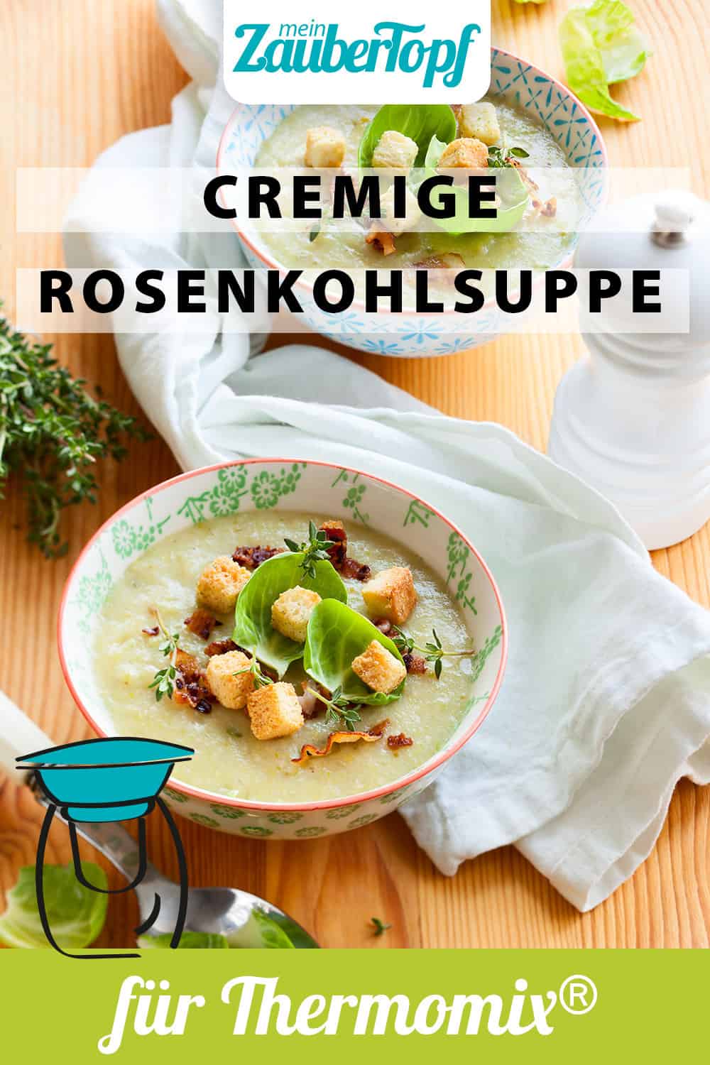 Cremige Rosenkohlsuppe aus dem Thermomix® - Foto: Shutterstock/Kolpakova Svetlana