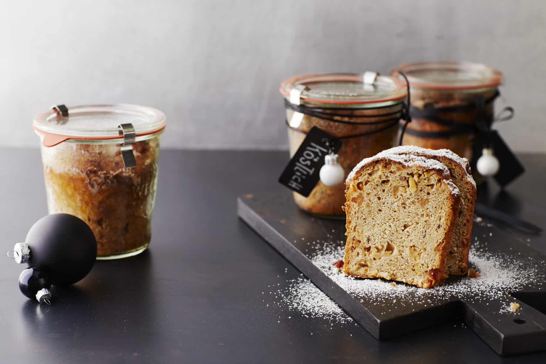 Kleine Stollen im Glas mit dem Thermomix® - Foto: Foto: Jorma Gottwald