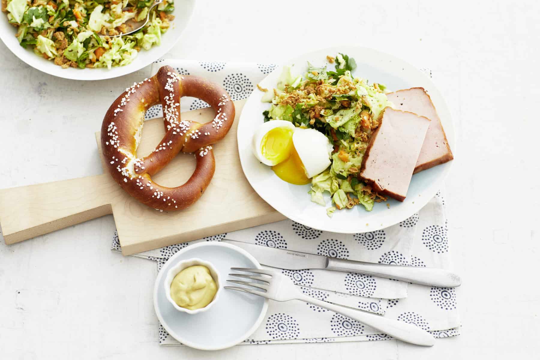 Krautsalat mit Leberkäse mit dem Thermomix® - Foto: Foto: Jorma Gottwald