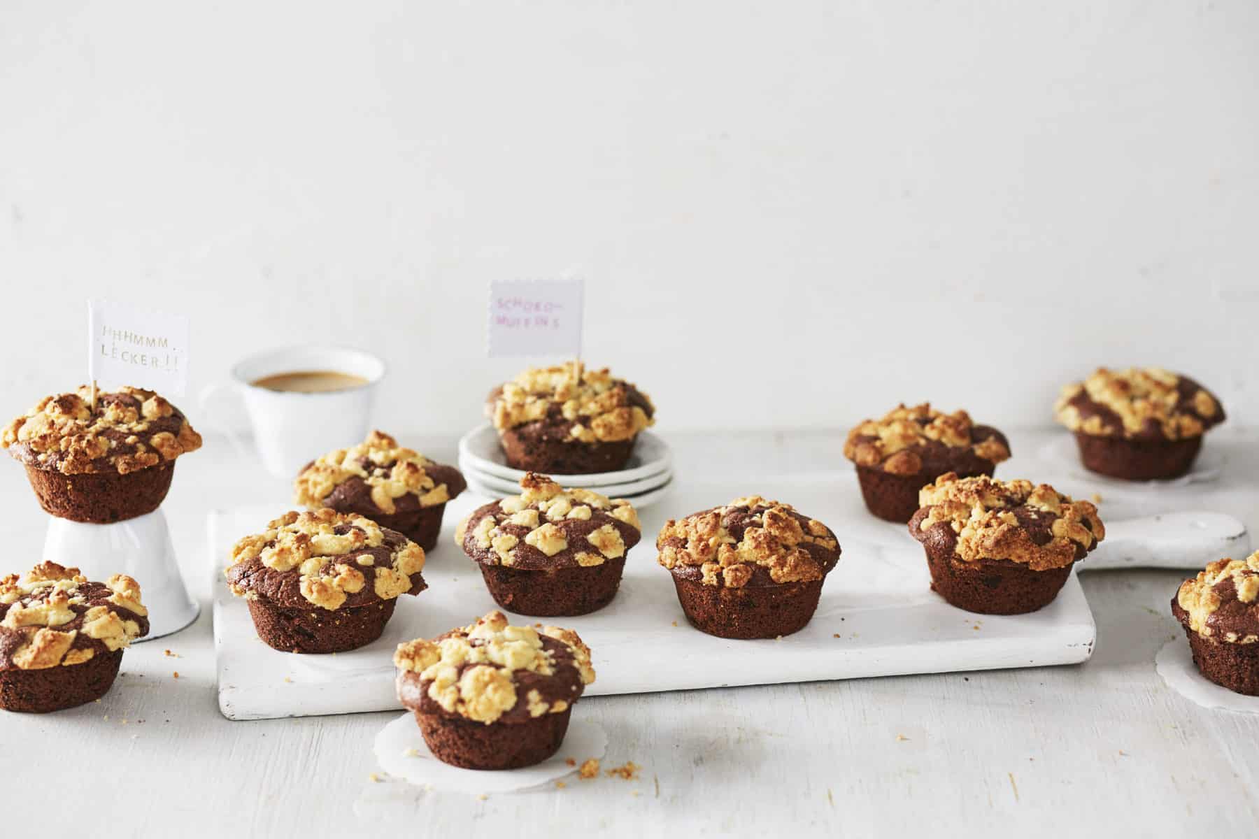 Schoko-Streusel-Muffins mit dem Thermomix® – Foto: Jorma Gottwald