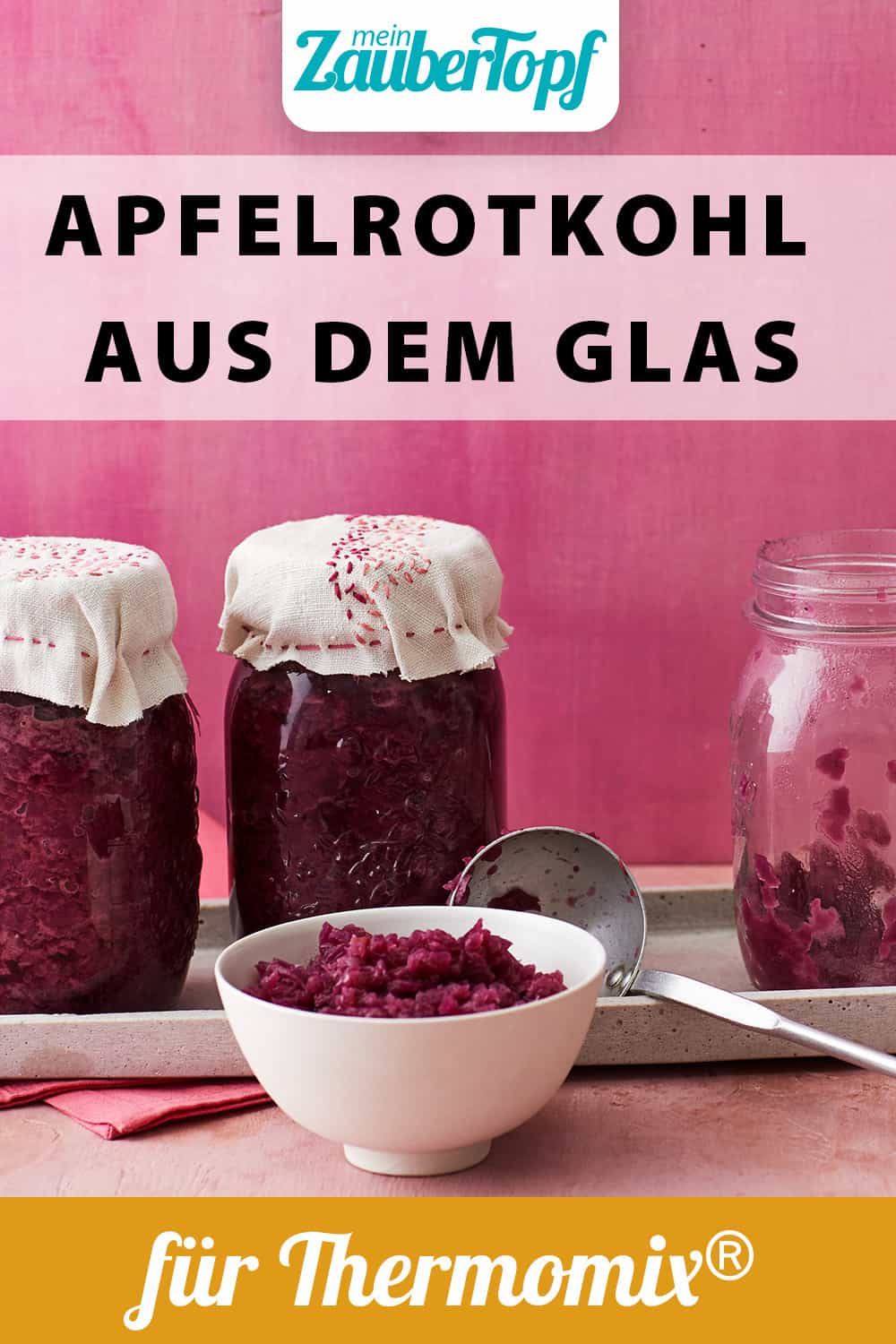 Apfelrotkohl aus dem Glas mit dem Thermomix® – Foto: Jorma Gottwald