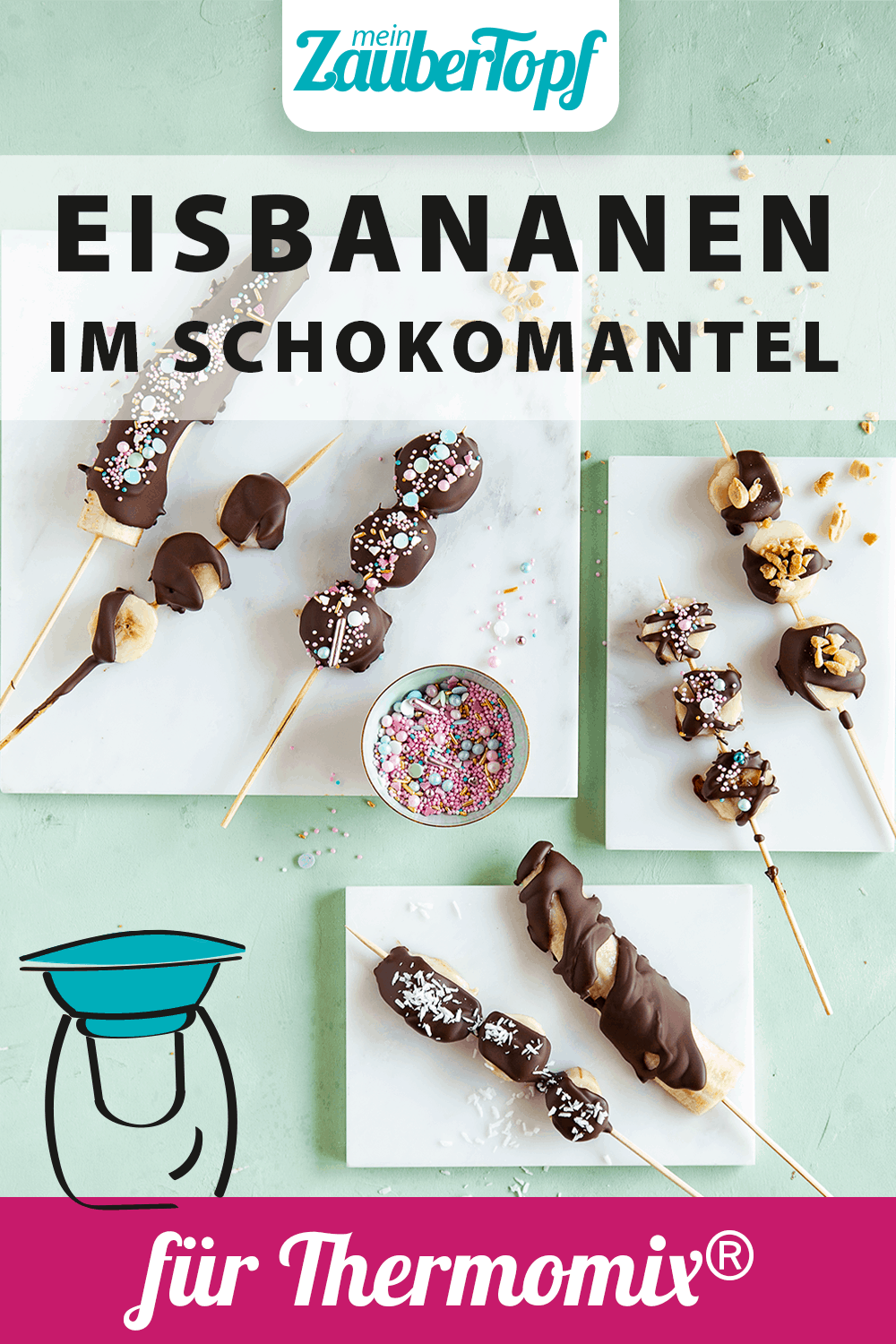 Eis-Bananen im Schokomantel mit dem Thermomix® – Foto: Anna Gieseler