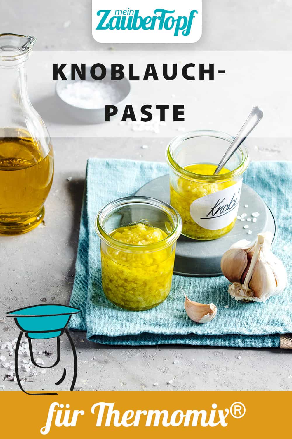 Knoblauchpaste aus dem Thermomix® - Foto: Anna Gieseler