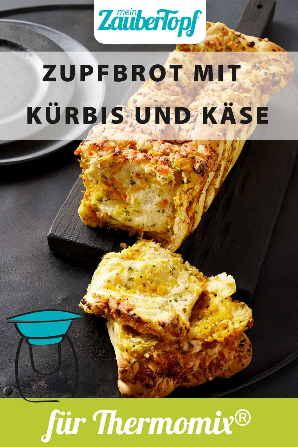 Zupfbrot mit Kürbis und Käse mit dem Thermomix® - Foto:Marie-Therese Cramer