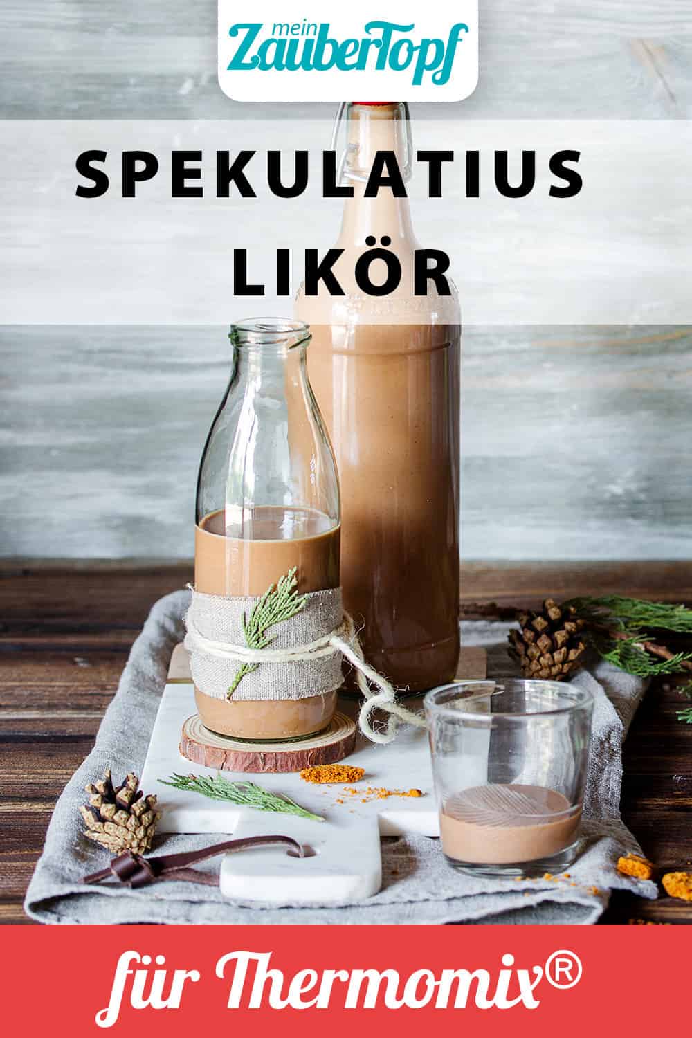 Cremiger Spekulatius-Likör – Rezept für den Thermomix®