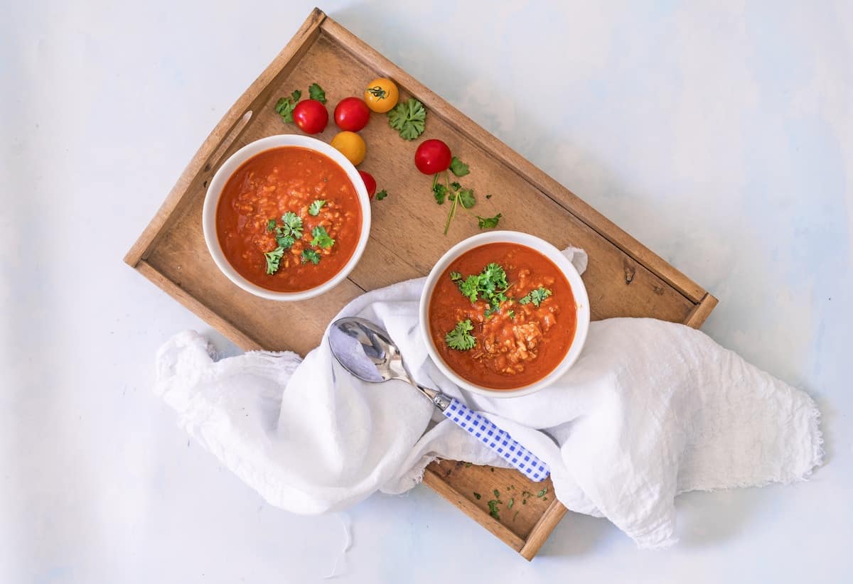 Tomatensuppe mit dem Monsieur Cuisine – Foto: Tina Bumann