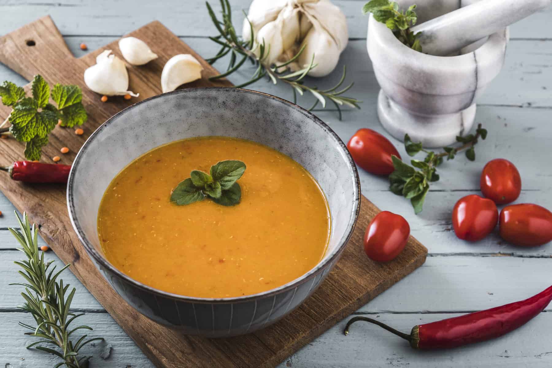 Schnelle Tomatencremesuppe – Rezept für den Thermomix®