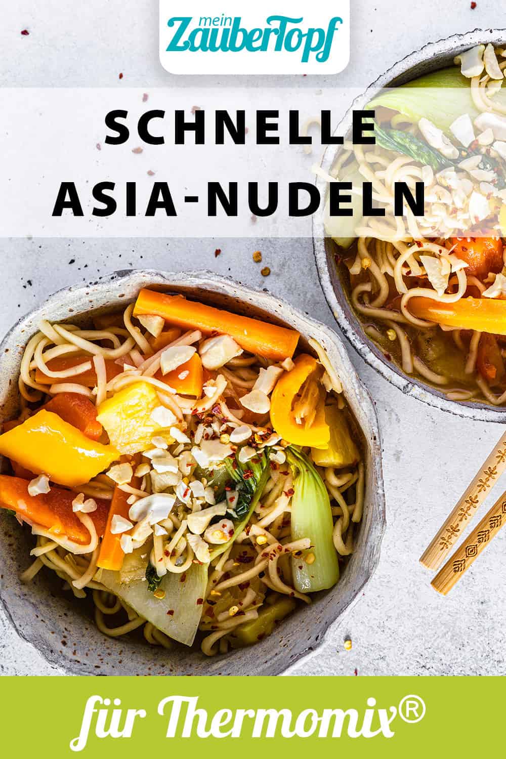 Blitzschnelle Asia-Nudeln süßsauer aus dem Thermomix® - Foto: Tina Bumann