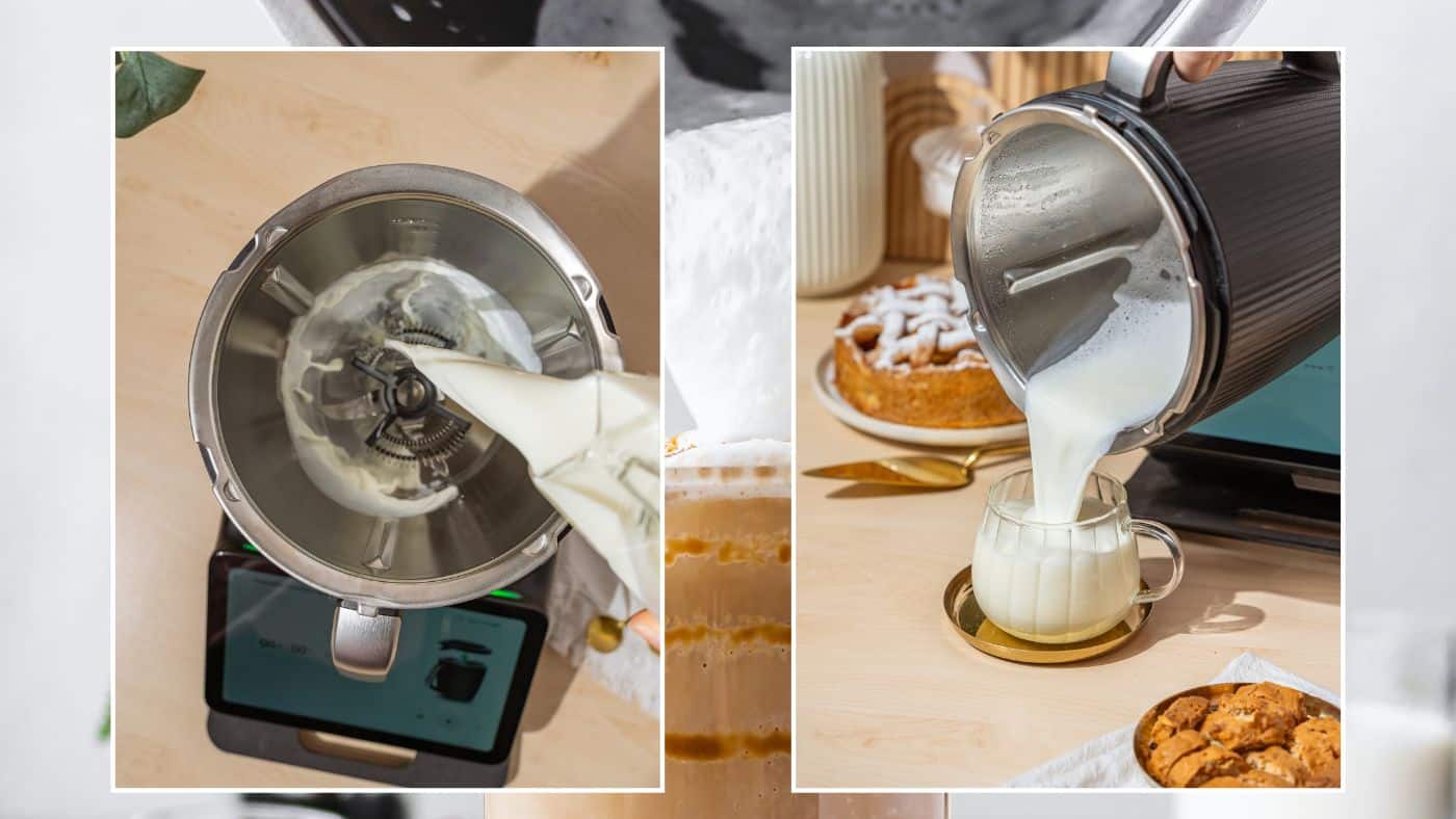 Milkimizer Milchaufschäumer für Thermomix® – Fotos: Wundermix / Sandra Leibinger