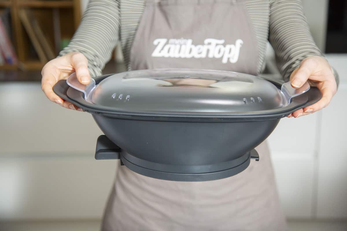 Der Dampfgaraufsatz des Monsieur Cuisine – Foto: Kathrin Knoll