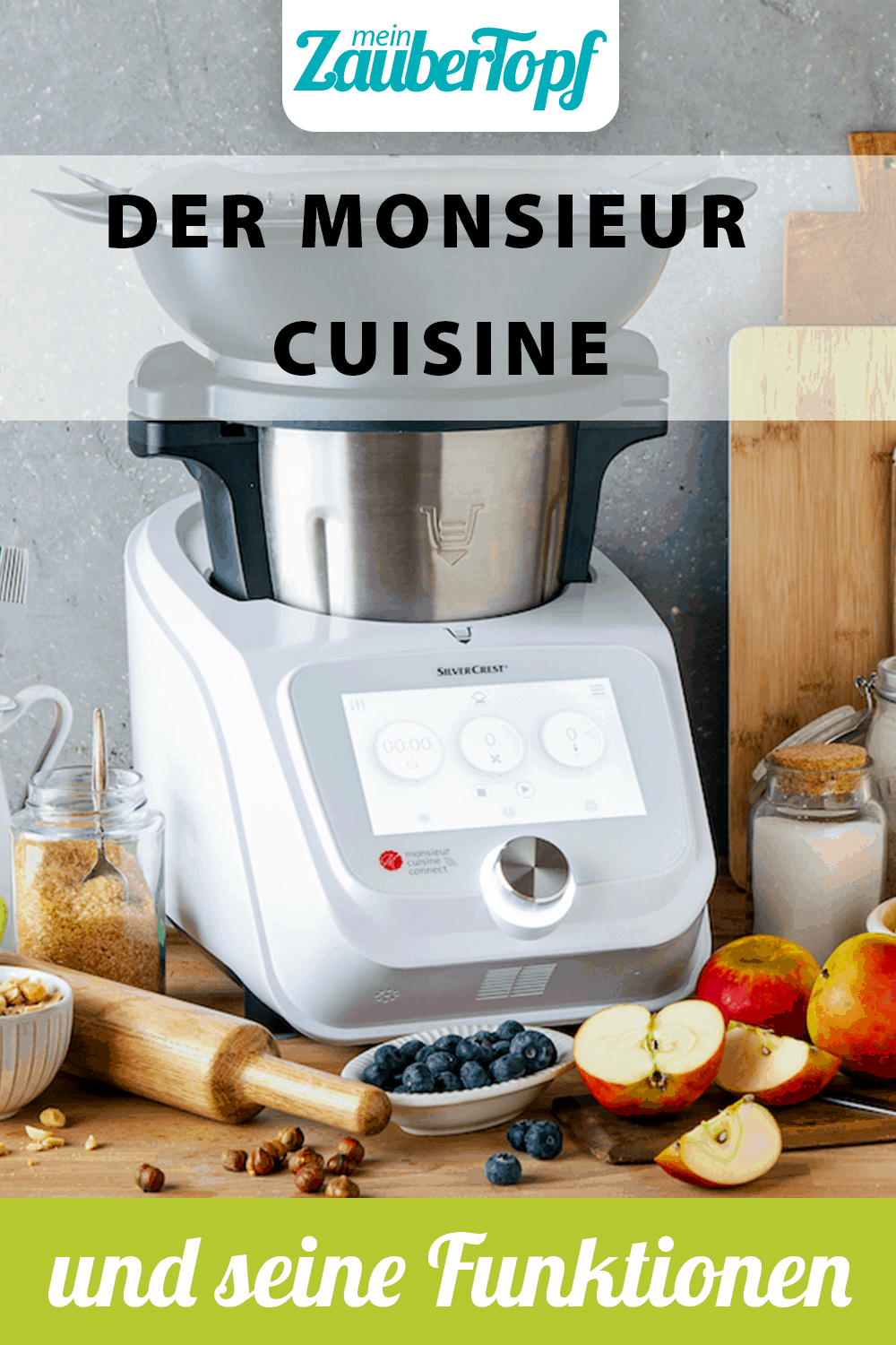 Der Monsieur Cuisine und seine Funktionen – Foto: Kathrin Knoll