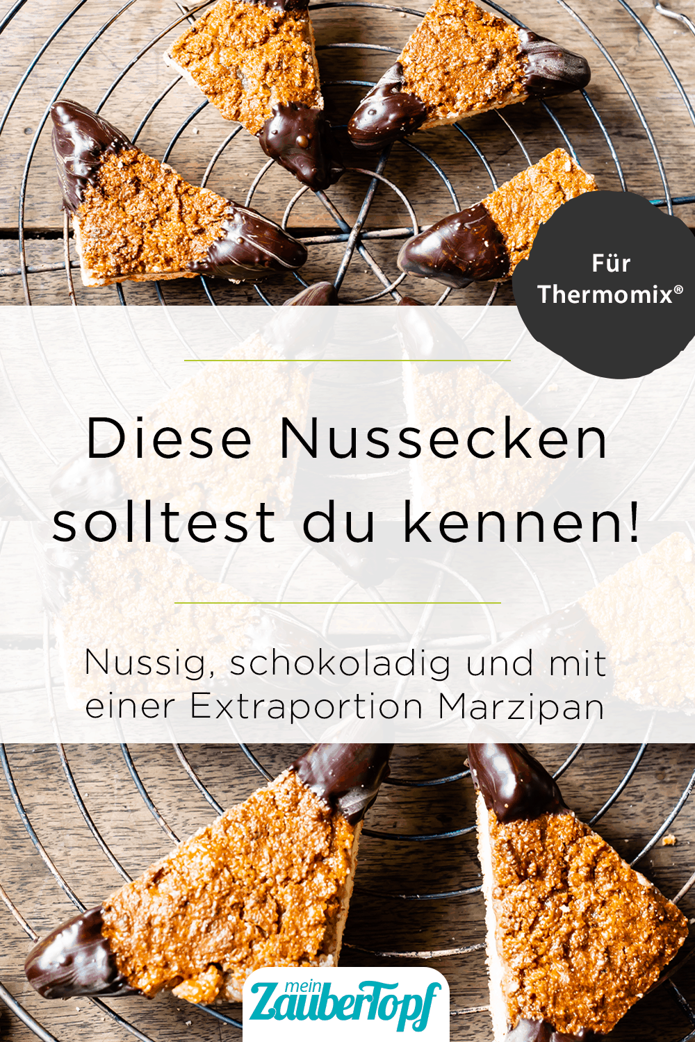 Nussecken mit Marzipan mit dem Thermomix® - Foto: Sophia Handschuh