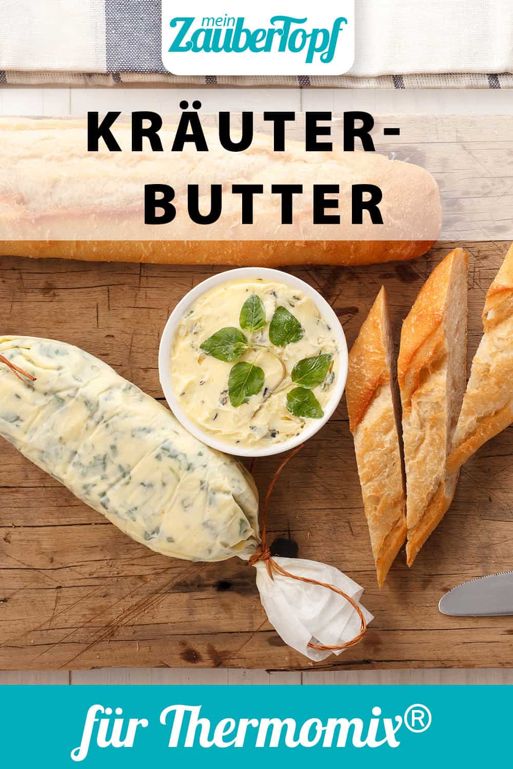 Kräuterbutter aus dem Thermomix® - Foto: gettyimages/phasinphoto